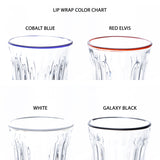 Cocktail Glass (Pair) with Lip Wrap